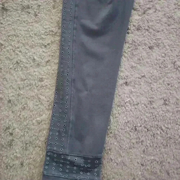 PrAna Womens Gray Faro High Rise 7/8 Legging In Chalkboard M - Picture 5 of 12